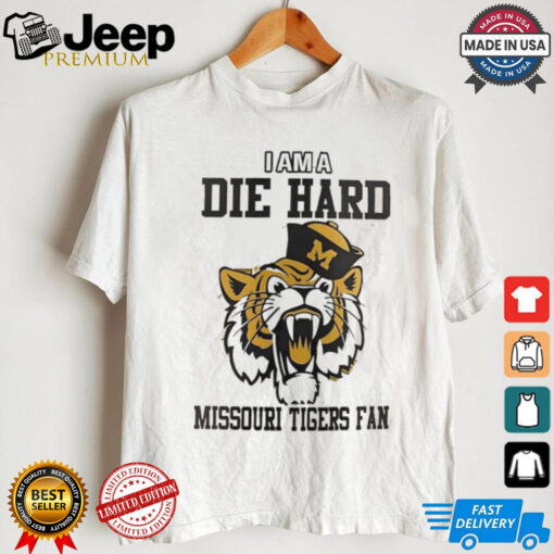 Missouri Tigers football I am a die hard Missouri Tigers fan shirt