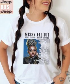 Missy Elliott Front & Back T Shirt