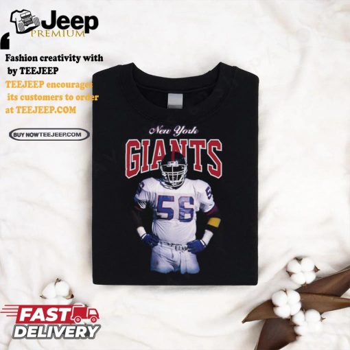 Mitchell & Ness Lawrence Taylor Royal New York Giants Sideline Retired Player Shirt