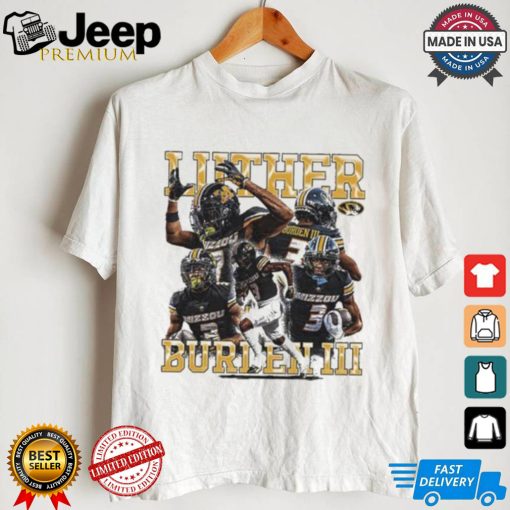 Mizzou Tigers NIL 2024 Football Luther Burden III T Shirt