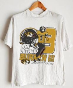 Mizzou Tigers NIL 2024 Football Luther Burden III WR1 NCAA t shirt