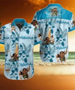 Moana Hawaiian Shirt Style Gift For Men And Women