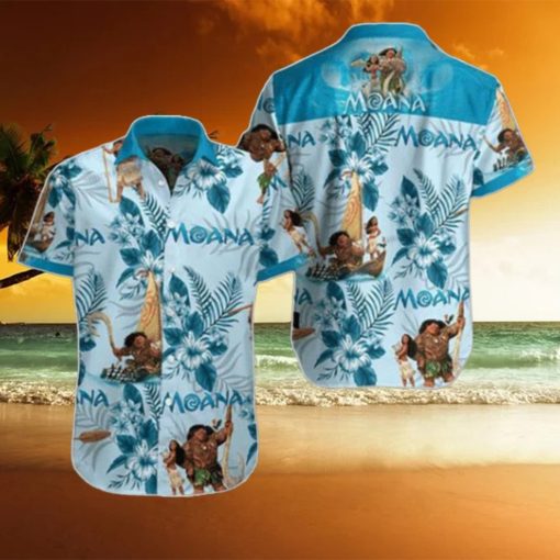 Moana Hawaiian Shirt Style Gift For Men And Women