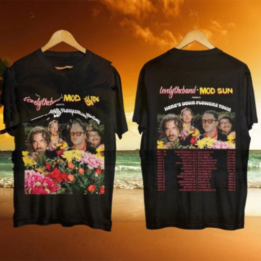 Mod Sun Heres You Flowers Tour Shirt