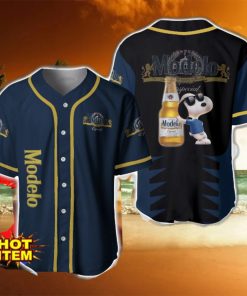 Modelo Snoopy Baseball Jersey Shirt For Snoopy Lovers Gift Ideas