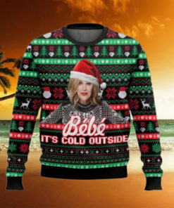 Moira Rose Bebe It Cold Outside Ugly Christmas Sweater