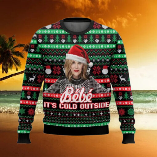 Moira Rose Bebe It Cold Outside Ugly Christmas Sweater