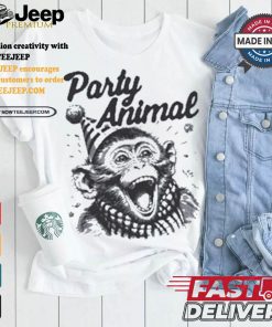 Monkey Party Animal T shirt