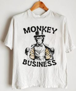 Monkey business banana shirt