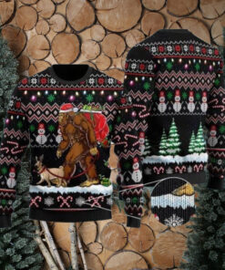 Monster Sasquatch Christmas Shirt, Camping Shirt, Best Gift For Christmas, Bigfoot Ugly Christmas Sweater