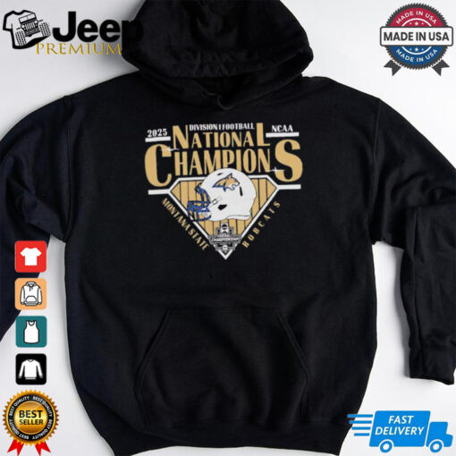 Montana State Bobcats Football National Champions 2025 Shirt