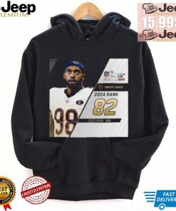 Montez Sweat Rank 82 The NFL Top 100 Player Of 2024 T Shirt