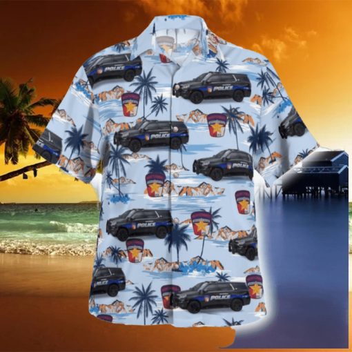 Montgomery Texas City of Montgomery Police Department Hawaiian Shirt