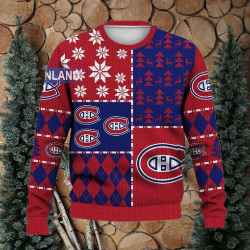 Montreal Canadiens Ugly Sweater Christmas