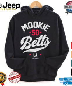 Mookie Betts #50 Los Angeles Dodgers T shirts