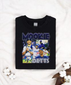 Mookie Betts Bomber Los Angeles Dodgers Baseball Sportwear T Shirt