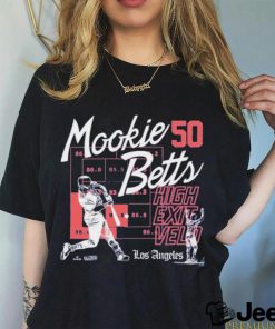 Mookie Betts High Exit Velocity Los Angeles Dodgers shirt