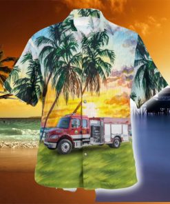 Moore Haven Florida Glades County Public Safety Hawaiian Shirt