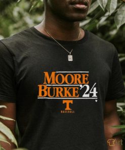 Moore burke ’24 Tennessee Baseball 2024 National Champions Shirt