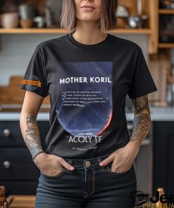 Mother Koril Character In Star Wars The Acolyte Now Streaming On Disney Two Sides Unisex T Shirt