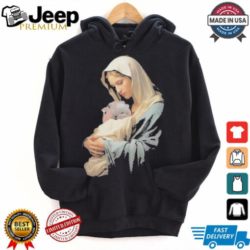 Mother Mary Moo Deng shirt