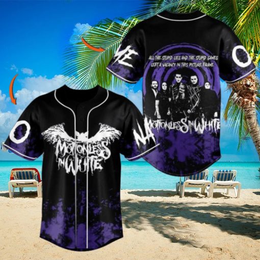 Motionless in White Masterpiece Custom Baseball Jersey