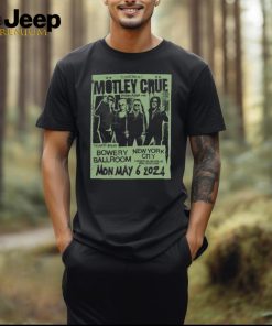 Mötley Crüe 2024 New York City Poster Shirt