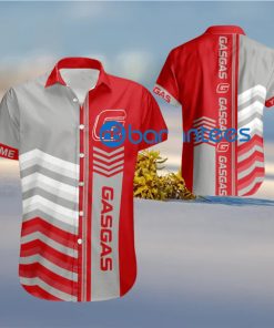 Motorcycle Gas Gas Arrow Pattern Hawaiian Shirt New Custom Name Gift