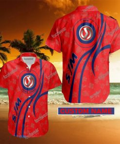 Motorcycle SYM Hawaiian Shirt Design Gift Fans Summer Holidays Custom Name