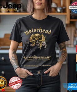 Motorhead 49th Anniversary 1975 2024 Thank You For The Memories T Shirt