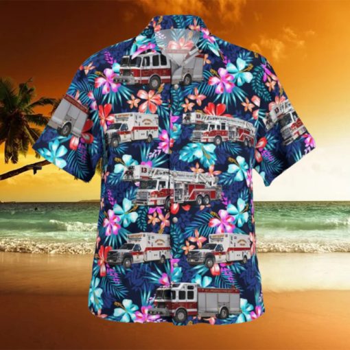 Mount Prospect Illinois Mount Prospect Fire Department Station 13 – Headquarters Hawaiian Shirt