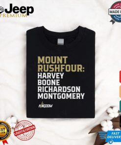 Mount Rushfour Harvey Boone Richardson Montgomery Tee Shirt