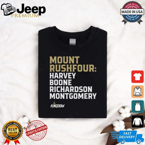 Mount Rushfour Harvey Boone Richardson Montgomery Tee Shirt