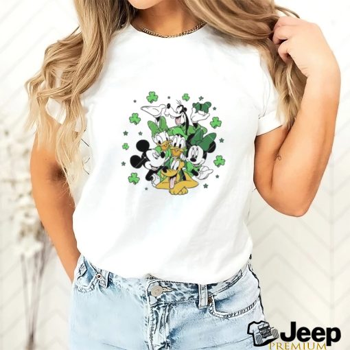 Mouses And Friends Happy St. Patrick’s Day Shamrock Leaf shirt