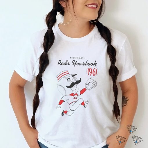 Moustache Cincinnati Reds 1961 Baseball Yearbook Fun shirt