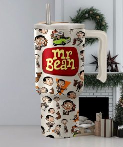 Mr Bean Cartoon 40Oz Tumbler