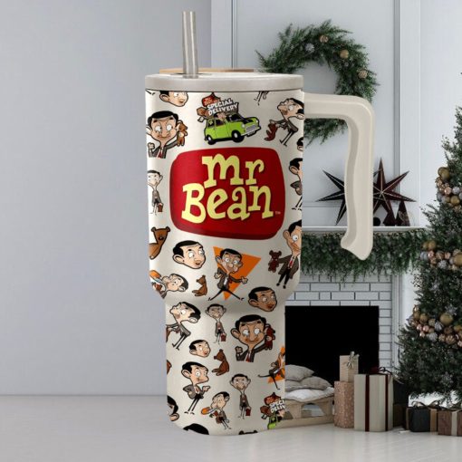 Mr Bean Cartoon 40Oz Tumbler