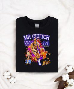 Mr Clutch Jerry West the logo Los Angeles Lakes signature shirt