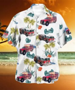 Mtn. Lakes Vol Fire Department Mountain Lakes New Jersey Hawaiian Shirt