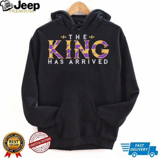 Baltimore Ravens Derrick Henry the king has arrived shirt