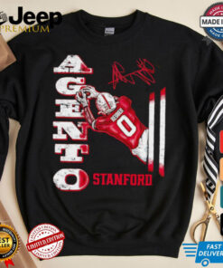 Mudia Reuben Stanford Cardinal comic signature shirt