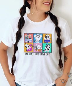 Muffin my emotions in a day cartoon shirt