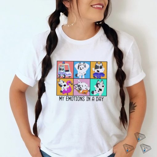 Muffin my emotions in a day cartoon shirt