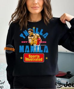 Muhammad Ali Sports Illustrated Thrilla in Manila shirt