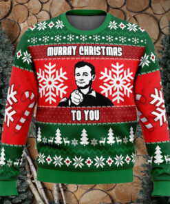 Murray Christmas Bill Murray Ugly Christmas Sweater