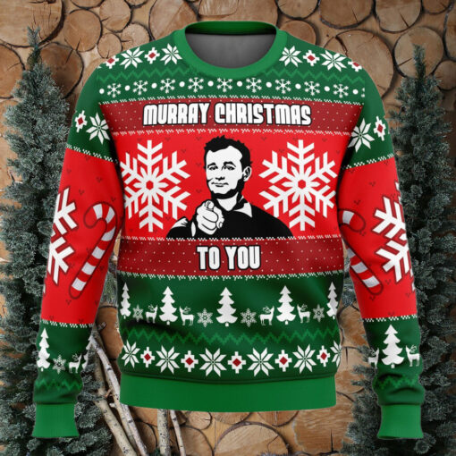 Murray Christmas Bill Murray Ugly Christmas Sweater