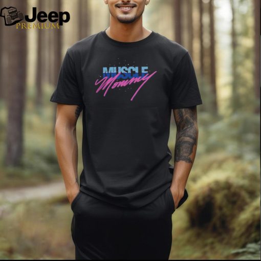 Muscle Mommy Black T Shirt