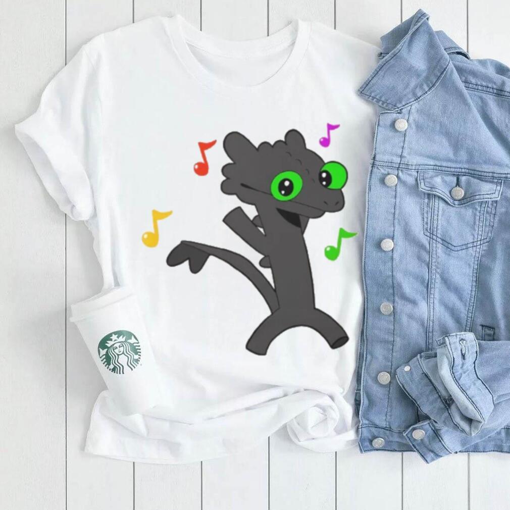 Music Dancing Toothless Essential T Shirt - teejeep