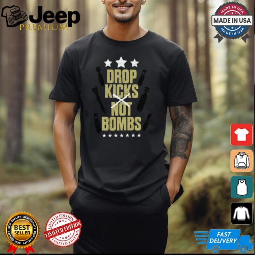 Mustafa Ali Drop Kicks Not Bombs Shirt