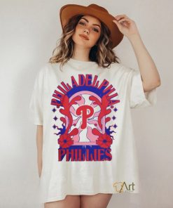 Philadelphia Phillies New Era White Ringer T Shirt